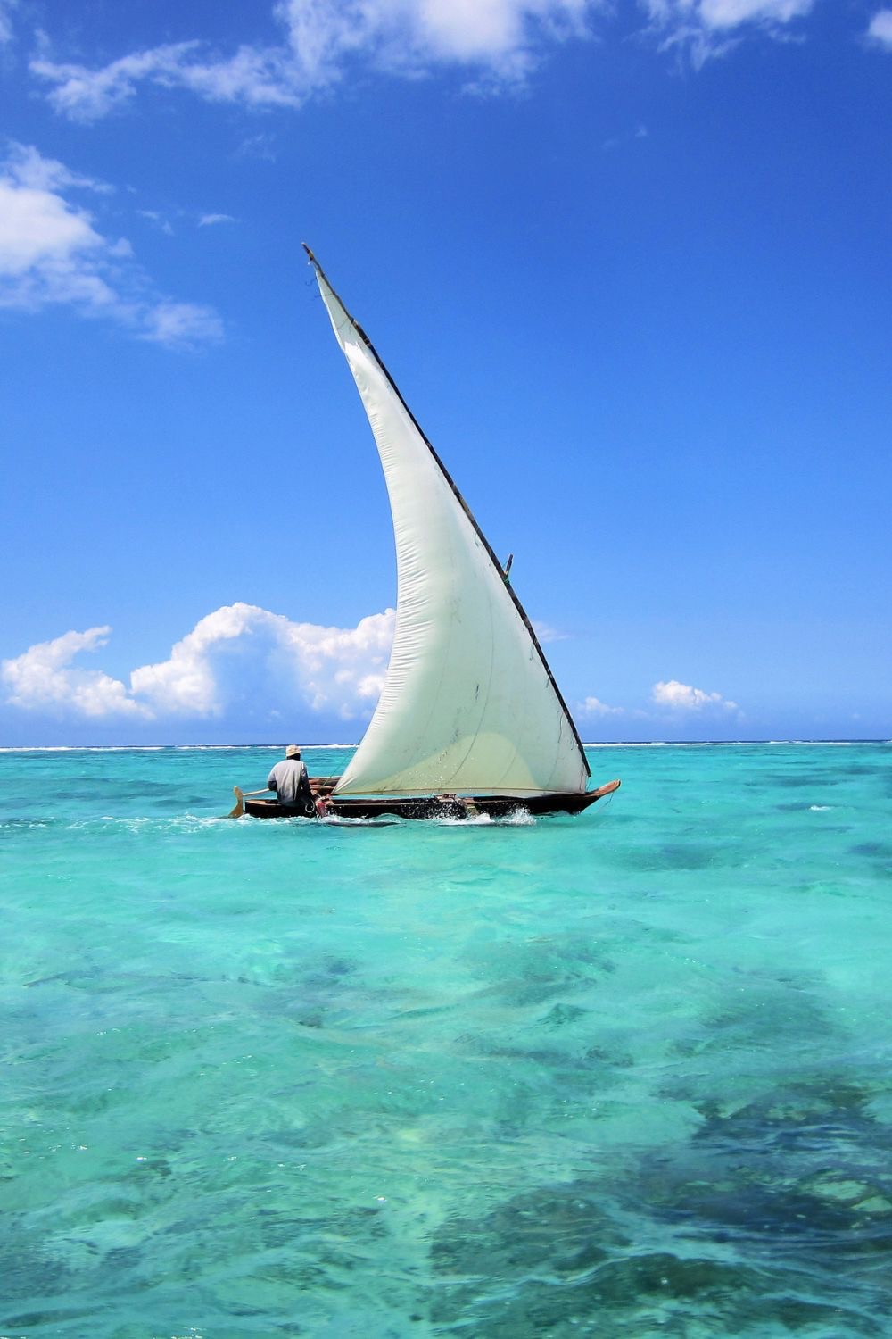 Dhow under sail