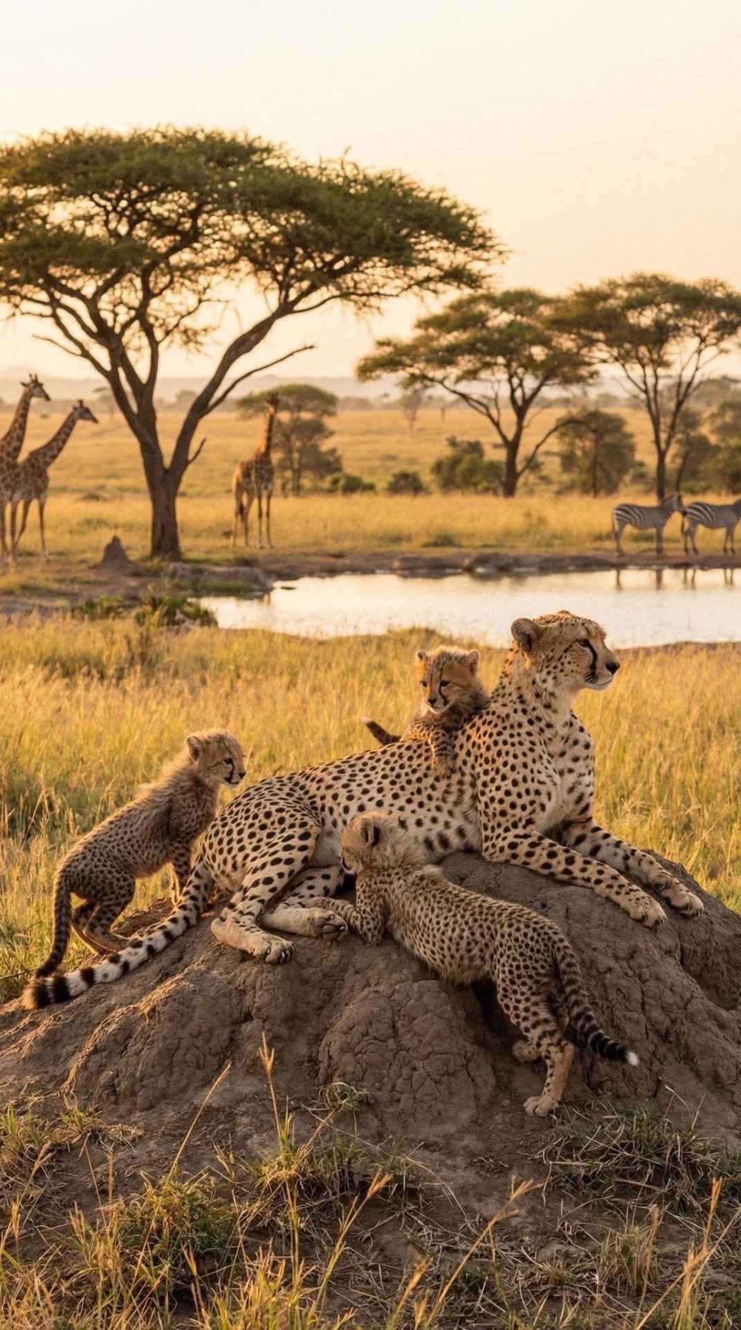 Cheetahs of the Serengeti Plains — Serengeti · Tanzania